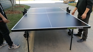 <span class=keywords><strong>Table</strong></span> de <span class=keywords><strong>ping</strong></span>-<span class=keywords><strong>pong</strong></span> pliable IUNNDS, nouveau design, extérieure, imperméable, plateau en résine mélamine 4/5/6 mm. - Product Image 3