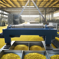 Ligne d'extraction d'huile d'olive extra vierge REYES 5T/H, séparateur centrifuge à décantation SS304/316L, commande PLC, fonctionnement automatique