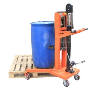 รถยกพาเลทไฮดรอลิก DTF450 แบบสี่ล้อ โครงเหล็ก สำหรับขนย้ายถังน้ำมัน - Product Image 5