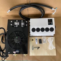 Nouveau climatiseur mobile 12V à haute performance pour stationnement, avec réfrigérant R-134A et ventilateur 12V, pour camions et camping-cars