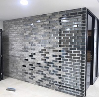 Bloc de verre pour la décoration de bâtiments, brique de verre cristalline