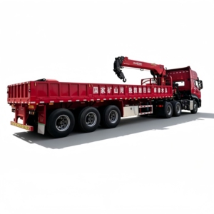 Semirremolque Contenedor Autocargable con Grúa Hidráulica para Logística - Product Image 6