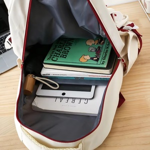 Unisex Multifunctional <b>Student</b> <b>Backpack</b> with Large Capacity Waterproof and Fashionable Trendy Design Low Price Leisure Bag - Product Image 3