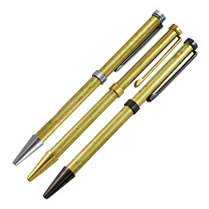 Stift-Bausätze zum Drechseln mit Holzkörper und Tierdesign, 1,0 mm Schreibbreite, Logo-Stift, Schlanke Drechselbausätze für Stifte - Product Image 6