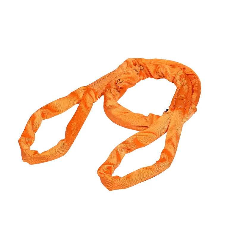 Ronde Sling Anti-Cut Beschermhoes Voor Het Opheffen Van Cirkelvormige Objecten Polyester 10T Web Sling Rond