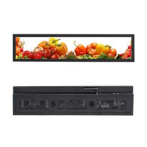 Supermarket <b>Shelf</b> Display Advertising 28 Inch Stretched <b>bar</b> Type LCD ultra Wide Strip Screen - Product Image 2
