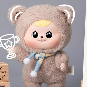 Poupée en peluche <span class=keywords><strong>Bao</strong></span> Ao Vinyl Face Blind Box, poupée mignonne pour filles, cadeau d'anniversaire pour enfants - Product Image 4