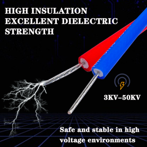 Chất lượng cao điện áp cao Silicone dây đánh lửa 3kv 5kv 10KV 15KV chịu nhiệt bugi Cáp - Product Image 4