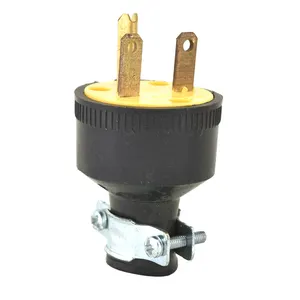 High Quality Standard Grounding Receptacle Electrical 2 Pole 3 Wire Plug