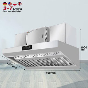 <span class=keywords><strong>Venta</strong></span> directa <span class=keywords><strong>de</strong></span> fábrica 220V olor y humo <span class=keywords><strong>de</strong></span> acero inoxidable, filtro <span class=keywords><strong>de</strong></span> gas campana extractora <span class=keywords><strong>de</strong></span> escape comercial <span class=keywords><strong>para</strong></span> cantina <span class=keywords><strong>de</strong></span> fábrica - Product Image 1