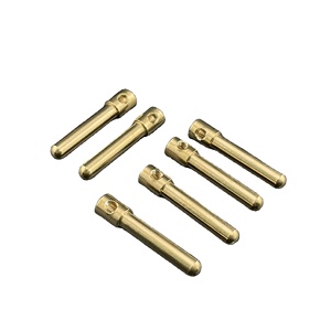 Cắm ổ cắm chuyển đổi điện liên hệ với phần Brass Bar cho ổ cắm kim loại Brass thiết bị đầu cuối liên hệ với phần Brass <span class=keywords><strong>Pin</strong></span> - Product Image 1