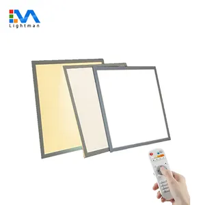 Multifunktionale Drahtlose CCT Controller und Umgebungs Licht Sensor eine fernbedienung 60x60 CCT dimmbare LED-Panel Lichter 600x600