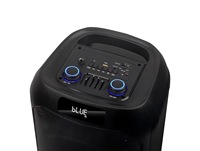 JBR8802 Haut-parleur de karaoké portable Lecteur de musique Grands haut-parleurs Extérieur DJ Party Double haut-parleur de karaoké 8 pouces avec micro et Bluetooth