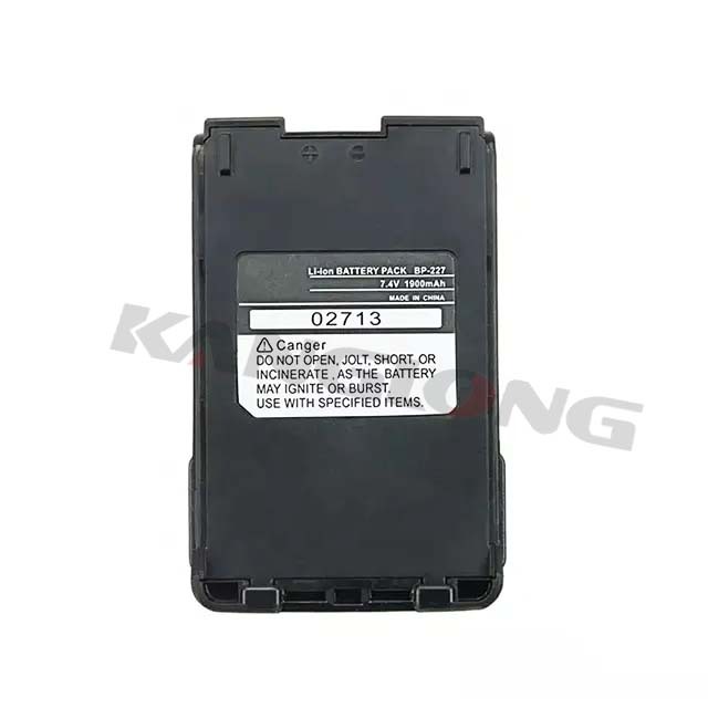 Long-Lasting BP-227 Li-Ion Battery for ICOM IIC-M88 IC-F50 IC-50V IC-F60 Compatible Two-Way Radios in Stock