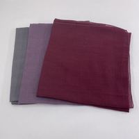 Cotton Voile Scarf for Women, Muslim Hijab, Custom