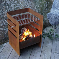 Grillades de cuisine d'extérieur classiques traditionnels Halo Fire Pit