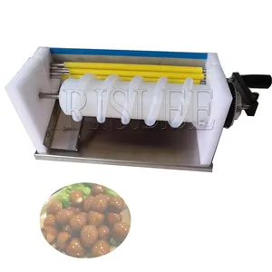 Mini máquina Manual para quitar huevos de aves, pelador de huevos de codorniz