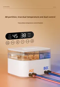 Manta Eléctrica Inteligente de Poliéster Ignífugo con Control de Temperatura y Antiácaros para Viajes de Otoño/Invierno - Product Image 5