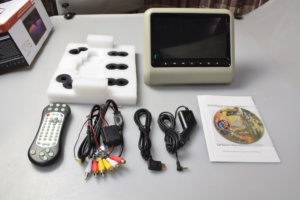 9 Inch Auto Voor Dvd Achterbank Entertainment Hoofdsteun Monitor Afstandsbediening Aanraakknoppen Draagbare Cd-Speler Rgb Cd-Speler Voor - Product Image 6