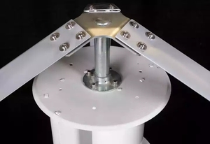 Nuevo Diseño de Aerogenerador Vertical Silencioso y Pequeño para el Hogar, Modelo Q, Aspas de Rotor, Generador de Eje Vertical Q-500, Turbina Eólica Vertical/Imán - Product Image 5