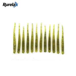 Leurre souple artificiel en forme de ver <span class=keywords><strong>pour</strong></span> <span class=keywords><strong>la</strong></span> pêche en mer, avec hameçon, yeux rouges, en ABS, <span class=keywords><strong>pour</strong></span> <span class=keywords><strong>la</strong></span> pêche en bateau - Product Image 6