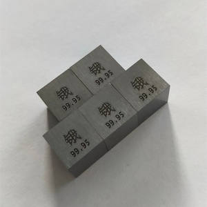 Cubo de Metal Noble, Lingote de Osmio con una Pureza del 99.95%, 10mm*10*10, Cubo de Osmio - Product Image 5