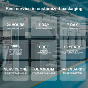 Boîte d'expédition en carton ondulé <span class=keywords><strong>orange</strong></span> personnalisée avec impression du logo de la marque, boîte de courrier ondulée personnalisée pour les petites entreprises - Product Image 6