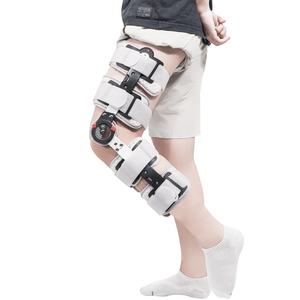 Stabilizzatore elastico regolabile del ginocchio uno formato morbido tutore per il recupero di frattura e terapia di riabilitazione fornitura protettiva - Product Image 1