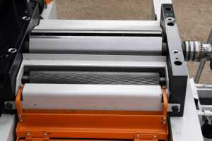 Machine combinée multifonctionnelle 400 mm pour le travail du bois : Scie à table coulissante horizontale, Dégauchisseuse, Raboteuse, Mortaiseuse, Fraiseuse à broches, Moteur - Product Image 5