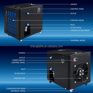 Small Ice Bath <b>Chiller</b> 1/2hp R290 <b>Water</b>-Cooled 110/220V Mini Ice Bath <b>Chiller</b> for Home Use Fast Cooling System <b>Water</b> <b>Chiller</b> - Product Image 2