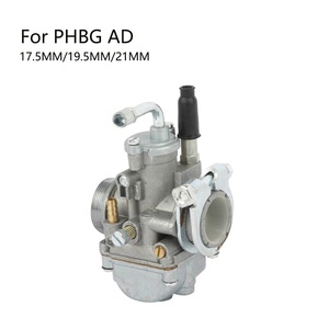 Carburateur Dellorto PHBG 17 19 21 AD 17,5 mm 19,5 mm 21 mm R2585 R2587 R2590 pour MBK51 <span class=keywords><strong>Aprilia</strong></span> <span class=keywords><strong>50cc</strong></span> 100cc <span class=keywords><strong>Scooter</strong></span> Moped - Product Image 1