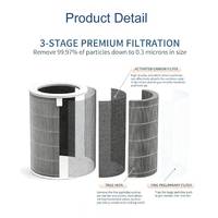 Filter Efisiensi Tinggi Standar untuk Xiaomi Mi Air Purifier 1 2 2S 3 Pro Pengganti Karbon Aktif 3-in-1