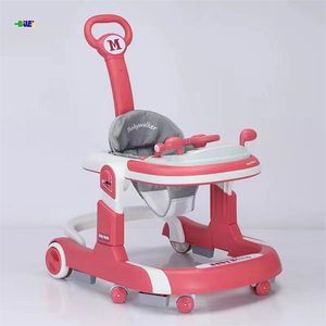Trotteur interactif OEM pour nouveau-né, adorable poussette <span class=keywords><strong>d</strong></span>'apprentissage à cadre plastique pour tout-petits, trotteur portable pour bébé - Product Image 4