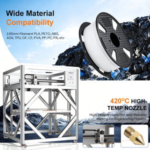 Enclosed FDM <b>3D</b> <b>Printer</b> DM12-20 Pro Large Auto-Leveling Impresora <b>3d</b> Anime Figure Sculpture - Product Image 6