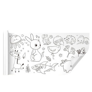 Zhorya Custom 3M Coloring Drawing Painting Graffiti Paper Wall Picture Scroll Draw rotolo <span class=keywords><strong>da</strong></span> <span class=keywords><strong>disegno</strong></span> per bambini per bambini - Product Image 1