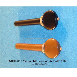 Colliers de basse clarinette blancs en bois d'ébène Meghna International MEG-O36 - Product Image 1