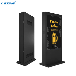 Kiosco de señalización <span class=keywords><strong>digital</strong></span> para exteriores, pantalla de publicidad LCD, tótem de quiosco impermeable IP65 para tienda, metro, aeropuerto, estación de autobuses - Product Image 5
