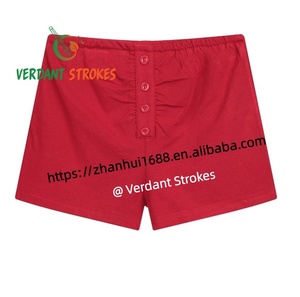 Verdant Strokes Leggings courts femmes impression personnalisée femmes Boxer Shorts hiver tricots pour femmes pantalons courts - Product Image 6