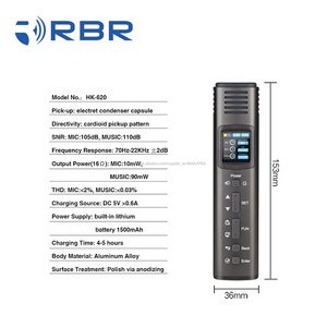 Thiết Kế Mới Hk620 <span class=keywords><strong>Studio</strong></span> Condenser Microphone Với Reverb Dalay <span class=keywords><strong>EQ</strong></span> Chức Năng - Product Image 6