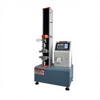 Machine d'essai de traction universelle à colonne unique, testeur numérique de résistance à la traction 5kN pour films plastiques et bandes adhésives (essai de décollement)