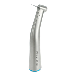 CP-X25 Elektrische <span class=keywords><strong>1</strong></span>:<span class=keywords><strong>1</strong></span> Lage Snelheid Handstuk Contra-hoek Tandheelkundige Set voor Tandartsen en Studenten Metaal - Product Image 1