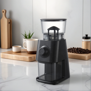 เครื่องบดเมล็ดเอสเปรสโซ่ทรงกรวยสแตนเลสอัตโนมัติขนาด40มม. ใช้ในครัวเรือนไฟฟ้า150วัตต์ - Product Image 1