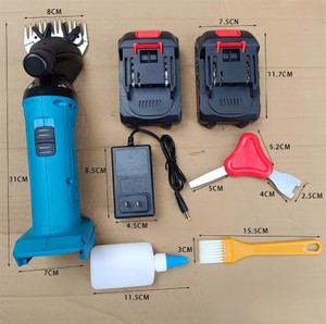 Machine de cisaillement de <span class=keywords><strong>laine</strong></span> de mouton Rechargeable de haute qualité Machine de découpe de cheveux de chèvre animale électrique cisailles <span class=keywords><strong>à</strong></span> <span class=keywords><strong>laine</strong></span> sans fil - Product Image 3