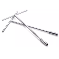 Outils Cr-V Clé manuelle en forme de T étendue en acier allié Clé à douille hexagonale multifonctionnelle
