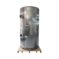 Réservoir d'eau isolé à haute efficacité de 1000 L en acier inoxydable pressurisé solaire/électrique, accumulateur de stockage d'eau chaude pour camping-car
