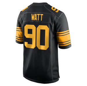Großhandel 2025 American Football Jersey Hochwertige Stickerei Günstige genähte Shorts Stil Inspiriert von 90 # T.J. Watt - Product Image 4