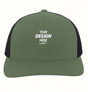 Casquettes de camionneur en peluche brodées sur mesure pour enfants, style hip-hop, en toile et en maille, pour la plage et les activités de plein air - Product Image 5