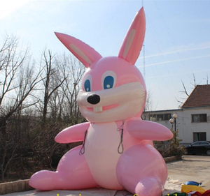 Globo Publicitario de Promoción de Pascua, Conejo Rosa Inflable para Niñas, para Decoración de Restaurantes - Product Image 6