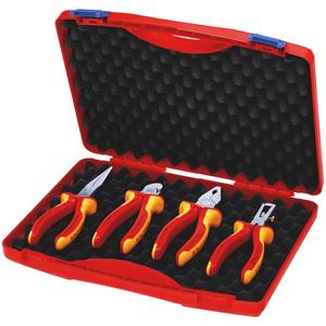 KNIPEX 00 20 15 Caja de herramientas "RED" Juego eléctrico 1 4 piezas 275 mm - Product Image 1