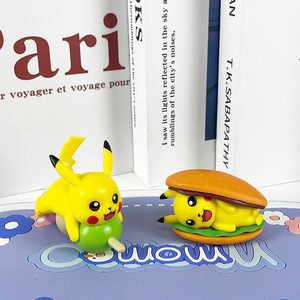 6 pièces/ensemble Gourmet thème Mini Figure ensemble mignon Anime <span class=keywords><strong>Figurine</strong></span> jouets à collectionner pour voiture décoration intérieure ornement de bureau - Product Image 4